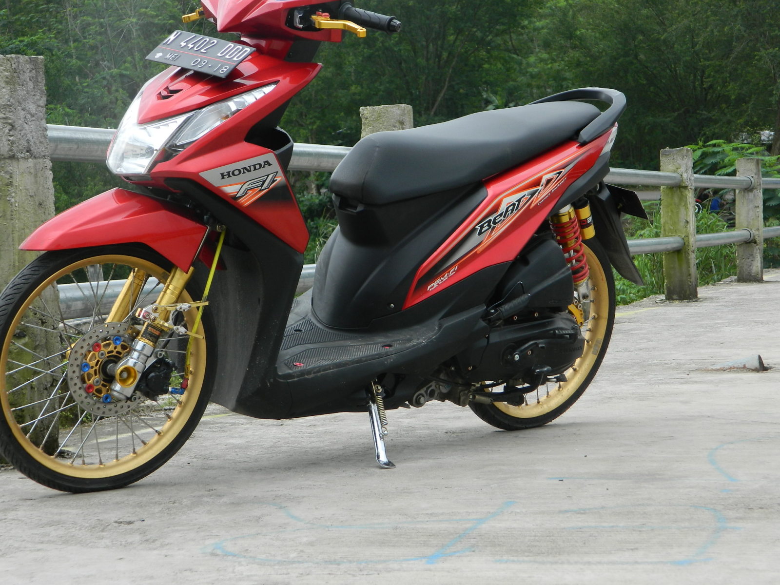 Harga Modifikasi Motor Honda Beat Terlengkap Kurawa Modifikasi