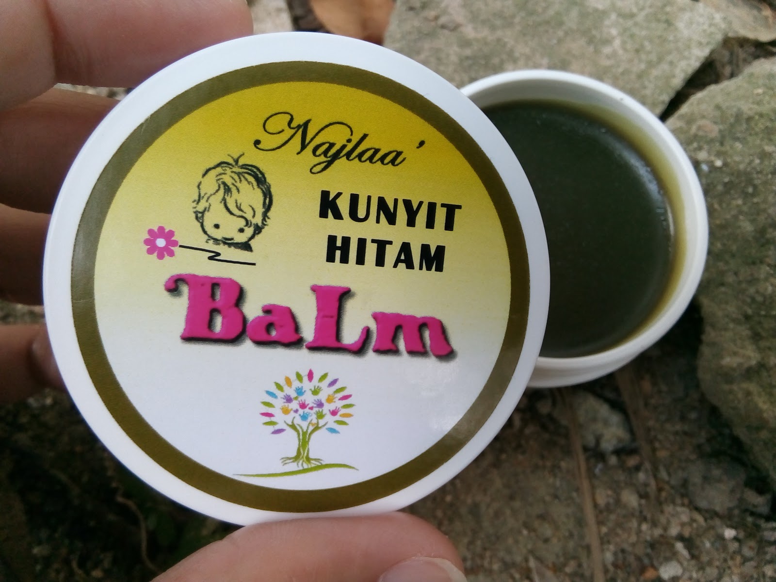 Balm Kunyit Hitam by Najlaa Baby Skincare - Ciktie Dot Com