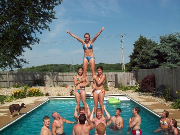 University Cheerleaders