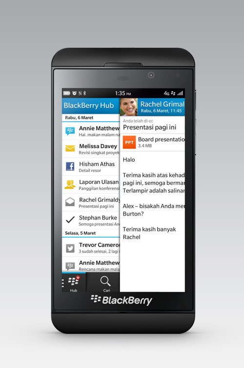 Harga BlackBerry Z10 dan Spesifikasi