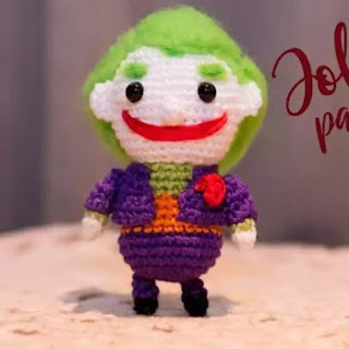 Mini Joker a Crochet