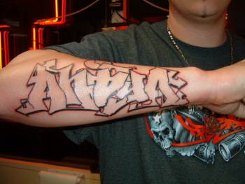 graffiti tattoos