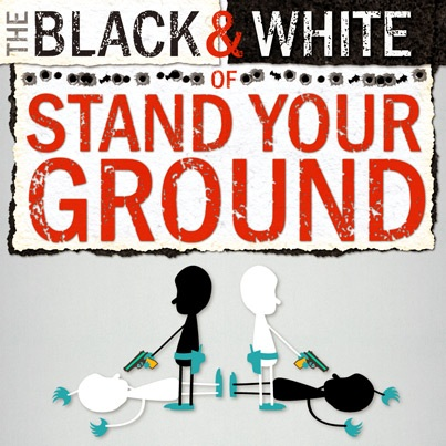 Image:  The Black And White Of Stand Your Ground