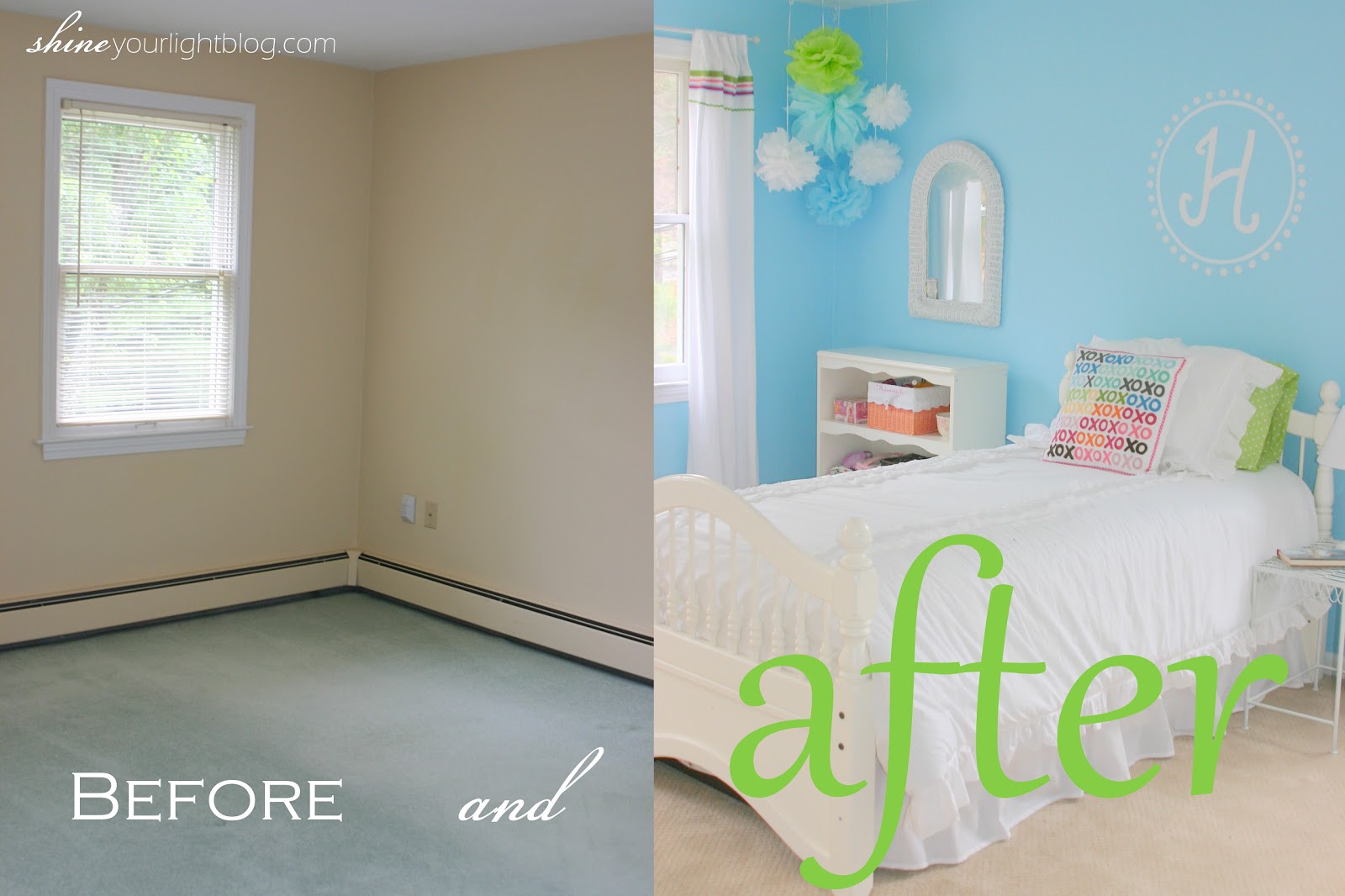Light Blue Painted Rooms | Home Staging Furniture 2014