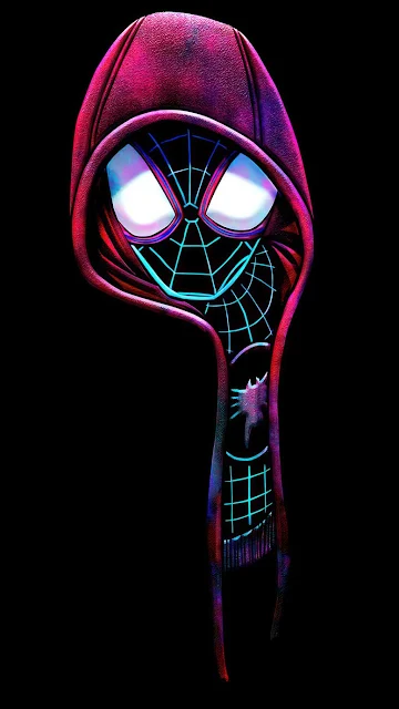 Miles Morales Spider Man Mobile Phone Wallpaper