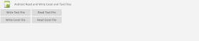 Android read write excel file using Apache POI