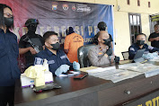 Satnarkoba Polres Bulukumba Amankan IRT Kurir Sabu Antar Negara 