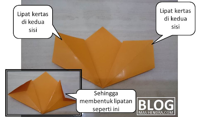 Cara Mudah Membuat Bunga Dari Kertas Origami - Blog Mas Hendra