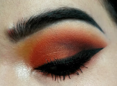 Maquillage Orange et Rouge MSC