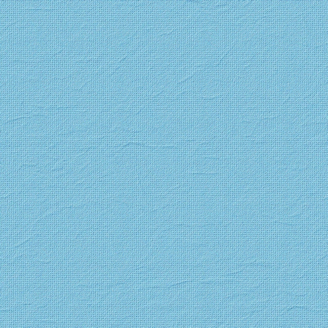 Seamless light blue wrinkled fabric texture
