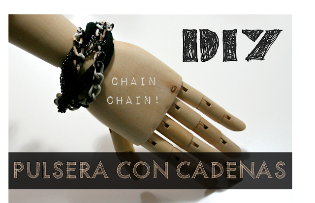 DIY:Pulsera con cadenas