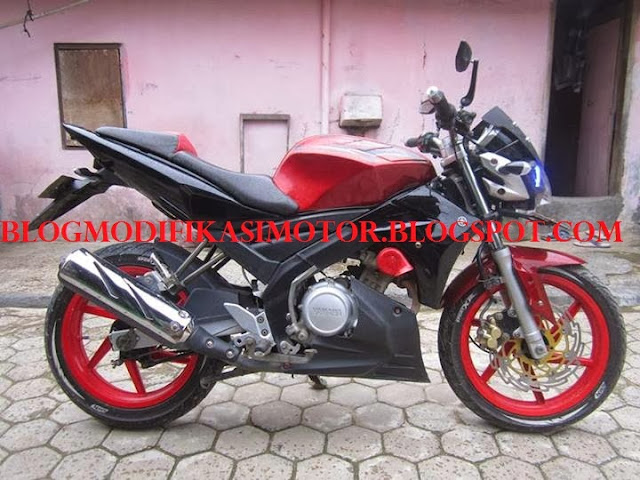 Modifikasi Vixion fighter Minimalis