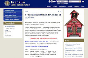 In the News: kindergarten registration for Franklin Public Schools
