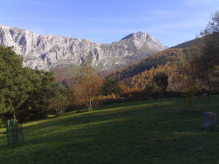 Vista de las 3 cruces de Urkiola