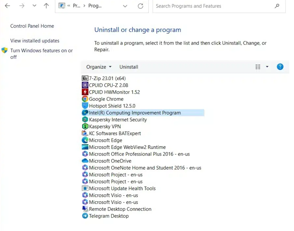 Traditional to delete the definition of a graphics card