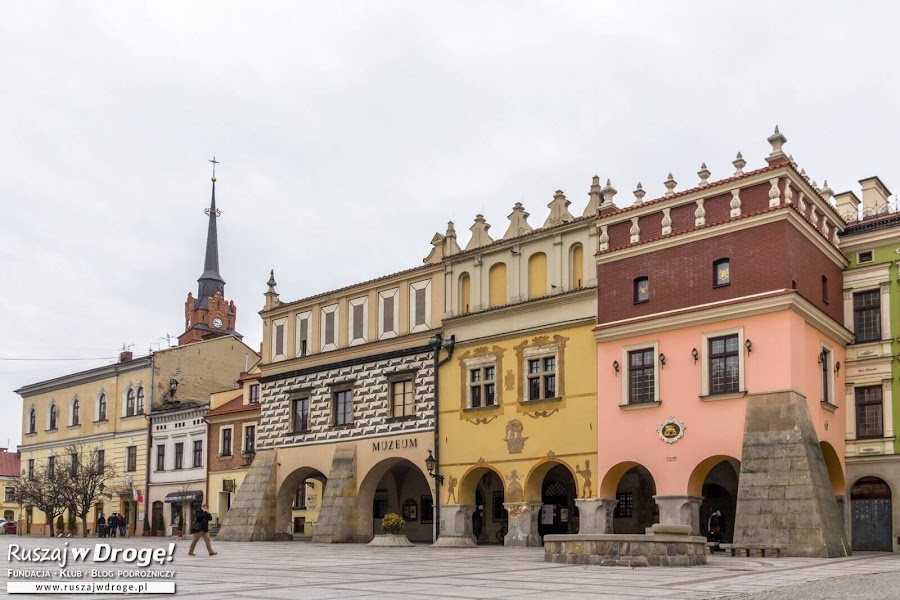 Kamieniczki na rynku w Tarnowie