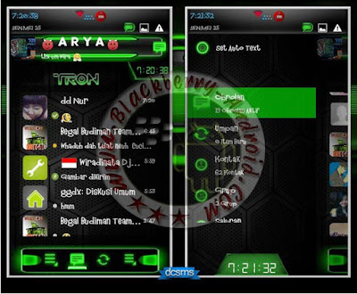 BBM Mod Droid Chat Warna Hijau v2.8.0.21 Apk