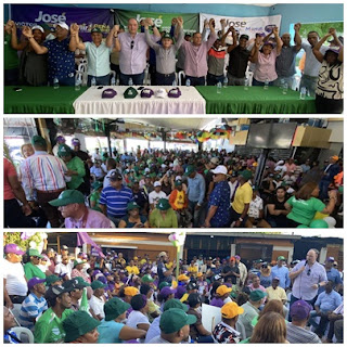 Senador-candidato José del Castillo realiza varias actividades proselitistas en Barahona