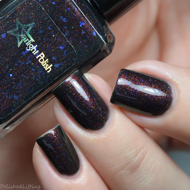 black unicorn pee nail polish