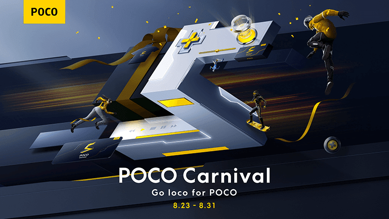 POCO 5th birthday Carnival discounts go live this August 23 via Shopee, Lazada, and TikTok Shop!