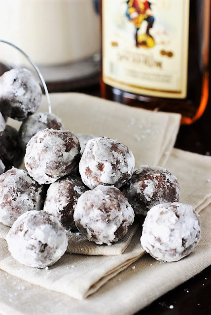 Rum Balls with Spiced Rum
