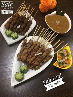 Resep Sate Ayam & Kambing by Fah Umi Yasmin