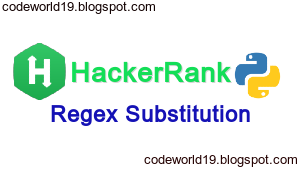 Regex Substitution in Python - HackerRank Solution