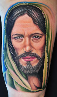 jesus tattoos, tattoos