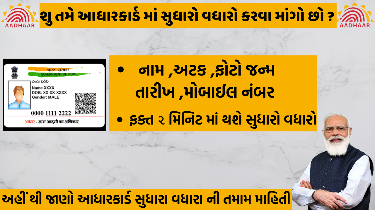 How to Update Aadhar Card Details Online