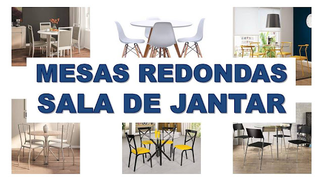 Mesa Redonda para sua Sala de Jantar 1