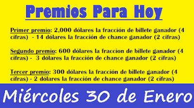 tres-premios-hoy-loteria-miercoles-30-enero-2019