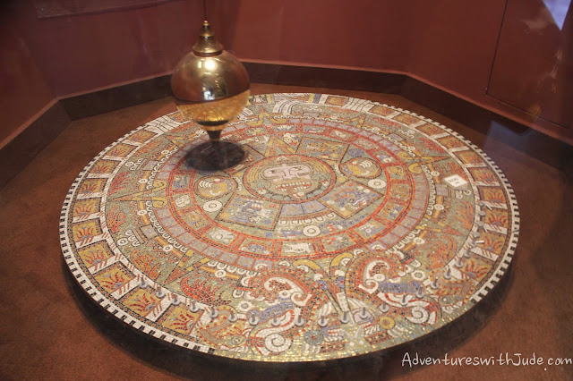 Mayan Calendar Stone, Museum of Science Boston