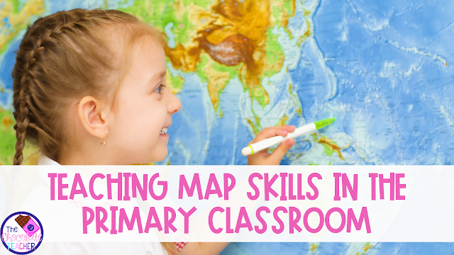 Teaching map skills in the primary classroom can be fun and easy with these helpful tips and tricks.