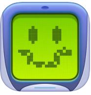 Download Retro Widget 2 App (Old Nokia Snake Biting Apple Game) 