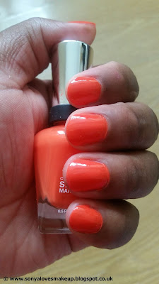 Sally Hansen, Complete Salon Manicure, nails, haul, review, Fiery Island