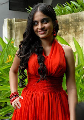 Sheena Shahabadi in Red Mirchi Dress, Telugu Girls Online