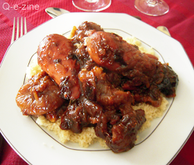 tajine de poulet