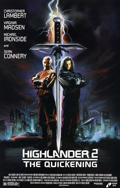 high lander 2 film poster