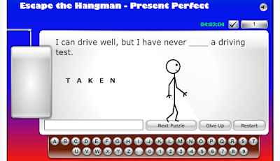  http://www.englishmedialab.com/GrammarGames/perfectpast/present%20perfect%20hangman.html