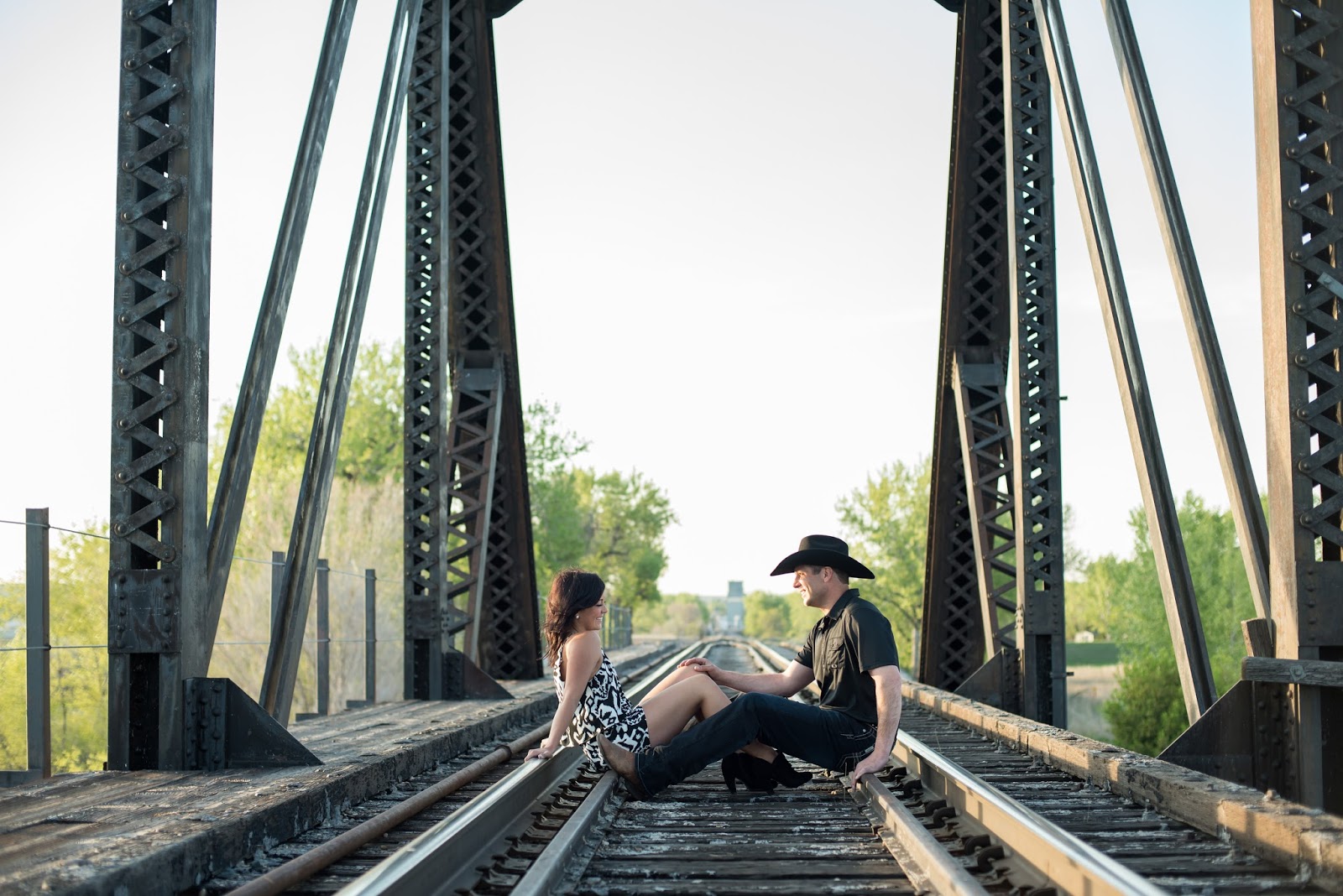 E-session, Montana, Whitney Bird Photography, Cowgirl, Bridge