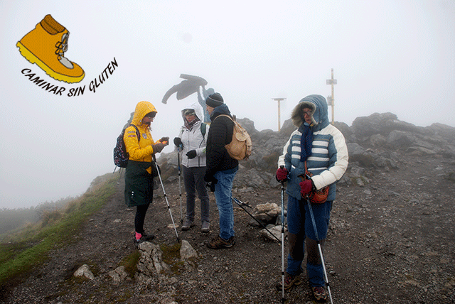 Descendiendo del pico Veľký Kriváň en Malá Fatra Eslovaquia