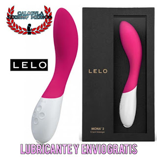  Vibrador Punto G MONA 2 de LELO para dama vagina Caligula Sexshop