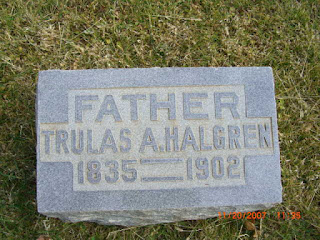 Truls A. Halgren headstone