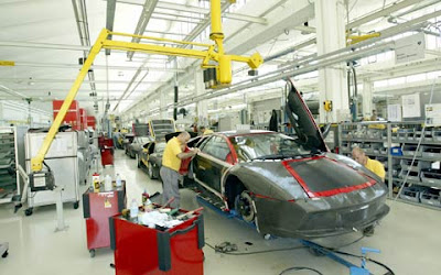 Lamborghini Murciélago LP640  factory