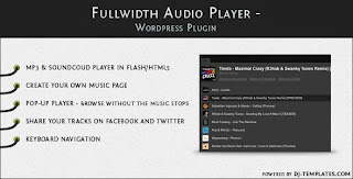 Fullwidth Audio Player v1.1.31 WordPress plugin
