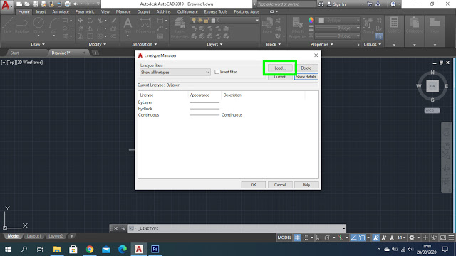 Tutorial Cara Membuat Garis Putus Putus di AutoCAD