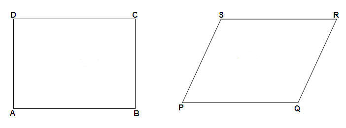 Difference Between Parallelogram And Rhombus. and Parallelogram