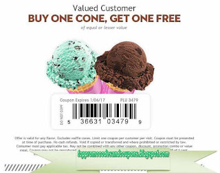 Free Printable Baskin Robbins Coupons