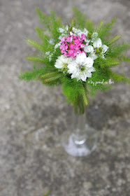 buchet flori de gradina luna iunie spice garden flower nigella bouquet