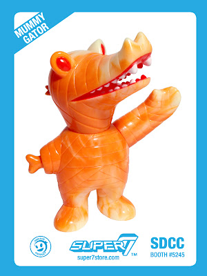 San Diego Comic-Con 2013 Exclusive “Creamy Filling” Mummy Gator Vinyl Figure by Super7